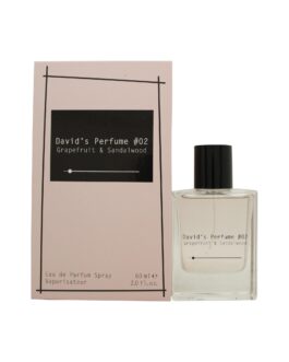 David’s Perfume #02 Grapefruit & Sandalwood Eau de Parfum 60ml Spray
